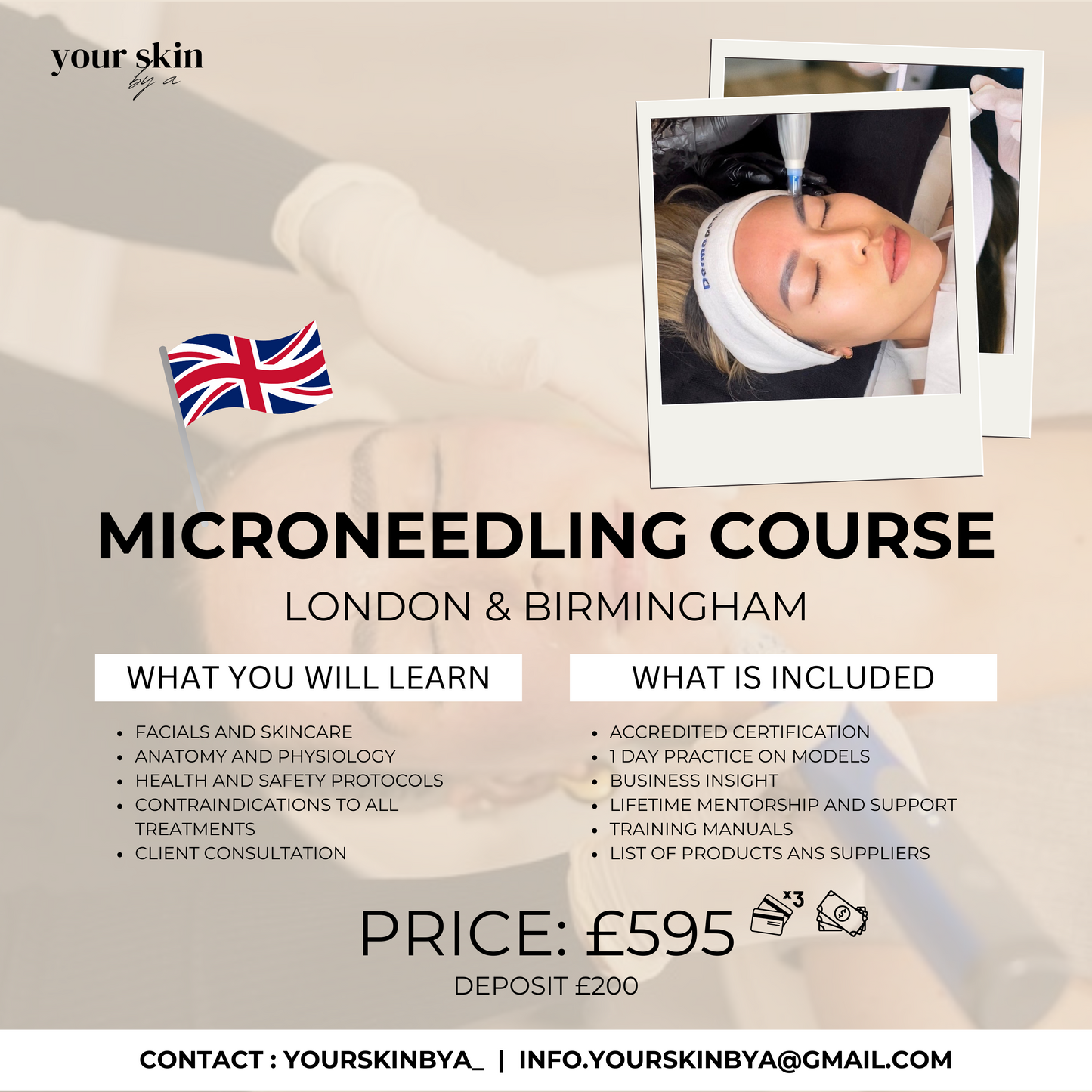 Microneedling Course - In person