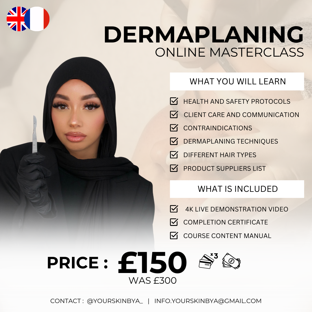 Dermaplaning Training - ONLINE